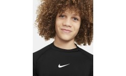 Koszulka młodzieżowa Nike B NP DF LS Top 24, czarna FJ6822 010