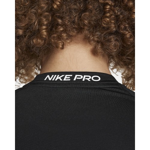 Koszulka młodzieżowa Nike B NP DF LS Top 24, czarna FJ6822 010