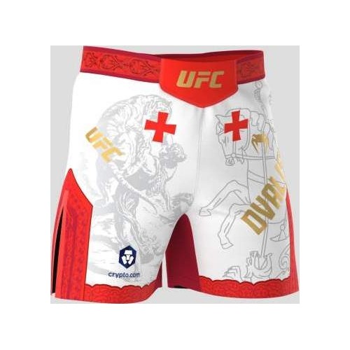 Męskie spodenki UFC Unrivaled by Venum White Merab Dvalishvili Short Fit Fight Short