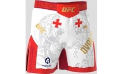 Męskie spodenki UFC Unrivaled by Venum White Merab Dvalishvili Short Fit Fight Short