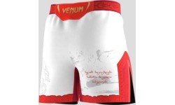 Męskie spodenki UFC Unrivaled by Venum White Merab Dvalishvili Short Fit Fight Short