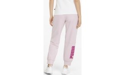 Spodnie damskie Puma Power Colorblock różowe 847127 16