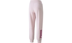 Spodnie damskie Puma Power Colorblock różowe 847127 16