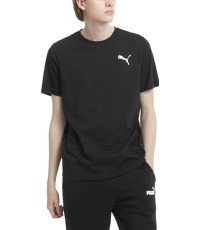 Puma Marškinėliai Vyrams ESS Small Logo Tee1 Black