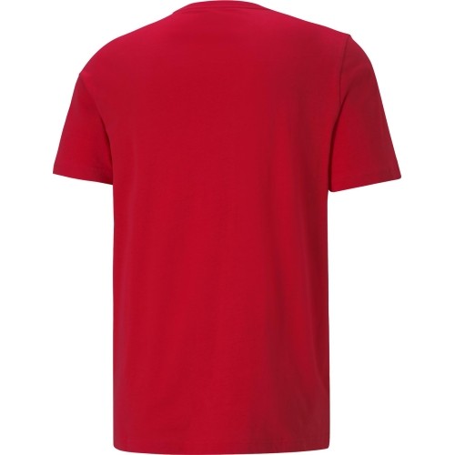 Puma Medvilniniai Marškinėliai Vyrams ESS Small Logo Tee Red 586668 47