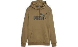 Bluza męska Puma Essentials Big Logo Hoodie FL, brązowa 586687 93
