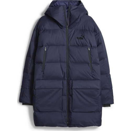 Puma Protective Hooded męska kurtka puchowa granatowa 675378 06