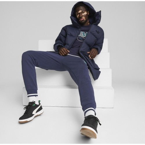 Puma Protective Hooded męska kurtka puchowa granatowa 675378 06