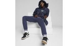 Puma Protective Hooded męska kurtka puchowa granatowa 675378 06