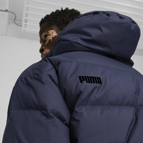 Puma Protective Hooded męska kurtka puchowa granatowa 675378 06
