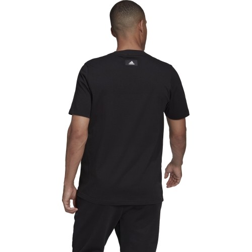 Adidas Marškinėliai Vyrams M Fi 3Bar Tee Black HD0893
