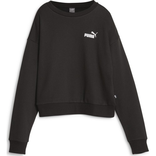 Bluza damska Puma Ess+ Relaxed Crew FL czarna 676801 01