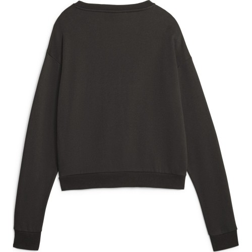 Bluza damska Puma Ess+ Relaxed Crew FL czarna 676801 01
