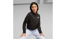 Bluza damska Puma Ess+ Relaxed Crew FL czarna 676801 01
