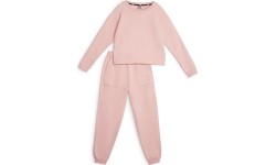 Dres młodzieżowy Puma Loungewear Suit, różowy 670734 63