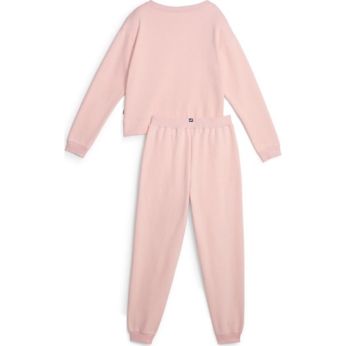 Dres młodzieżowy Puma Loungewear Suit, różowy 670734 63