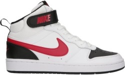 Nike Avalynė Paaugliams Court Borough Mid 2 Black White Red CD7782 110