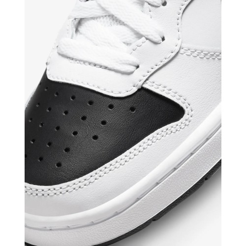 Nike Avalynė Paaugliams Court Borough Mid 2 Black White Red CD7782 110