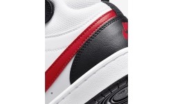 Nike Avalynė Paaugliams Court Borough Mid 2 Black White Red CD7782 110