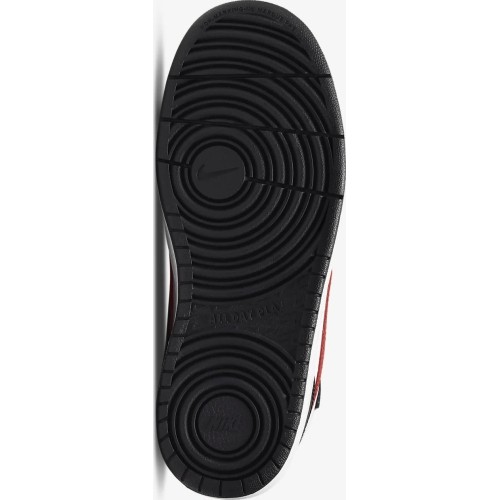 Nike Avalynė Paaugliams Court Borough Mid 2 Black White Red CD7782 110