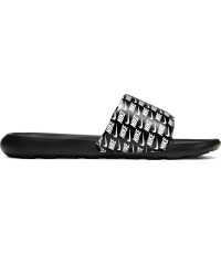 Klapki męskie Nike Victori One Slide Print, czarno-białe