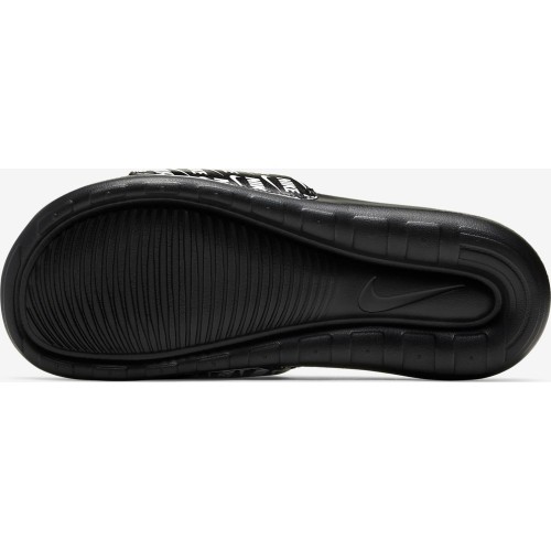Klapki męskie Nike Victori One Slide Print, czarno-białe