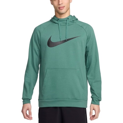 Bluza męska Nike Dri-FIT Hoodie Po Swoosh, zielona CZ2425 361