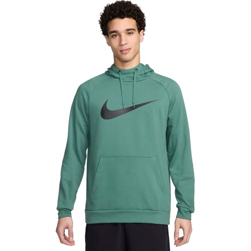 Bluza męska Nike Dri-FIT Hoodie Po Swoosh, zielona CZ2425 361