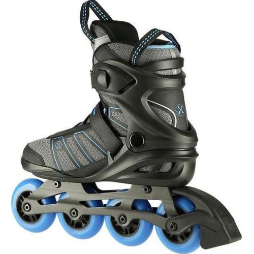 NA14217 ŁYŻWOROLKI NILS EXTREME - Czarny-Miętowy