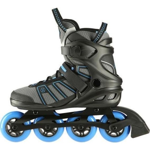 NA14217 ŁYŻWOROLKI NILS EXTREME - Czarny-Miętowy