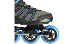 NA14217 ŁYŻWOROLKI NILS EXTREME - Czarny-Miętowy