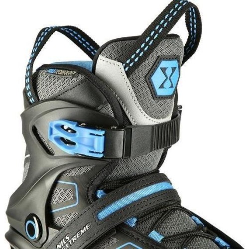 NA14217 ŁYŻWOROLKI NILS EXTREME - Czarny-Miętowy