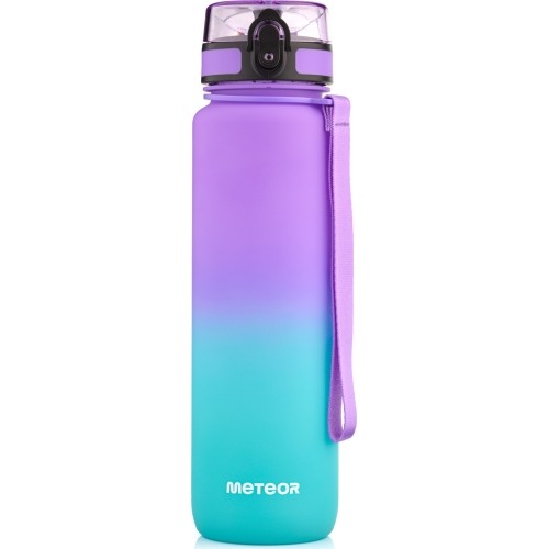 Sports water bottle meteor - Teal || Violet