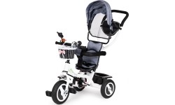 Trójkołowy jeździk rowerek - wózek dla dzieci Eco Toys