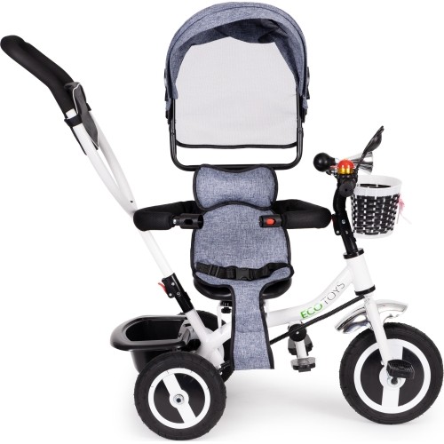 Trójkołowy jeździk rowerek - wózek dla dzieci Eco Toys