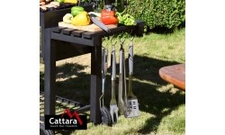 Silikonowa szczotka pędzelek do grilla Cattara SHARK - 45 cm