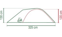 Namiot Coleman "Darwin BlackOut Plus