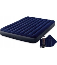 MAterac dmuchany 2 osobowy welurowy INTEX 64765