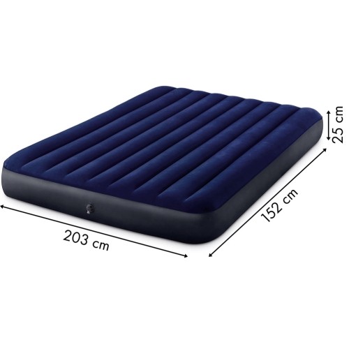 Duży materac dmuchany łóżko 2 osobowe INTEX 64759