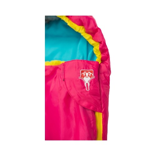 Śpiwór Grueezi Kids kolorowy różowy