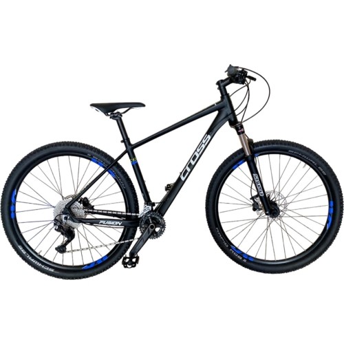 Rower CROSS Fusion X 29" // 20 biegów, rozmiar 16.5" (42 cm) (czarny)