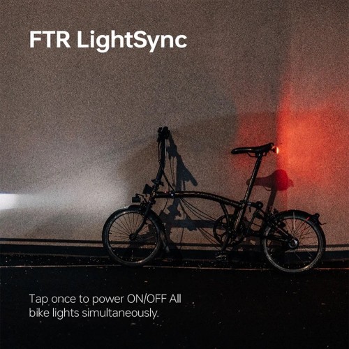 Priekinis žibintas Magicshine VTG 1000 // „Brompton“ sulankstomiems dviračiams