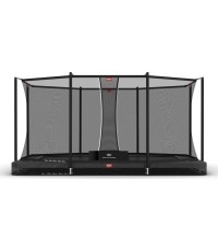 BERG Ultim Favorit InGround 410 szary + siatka zabezpieczająca Comfort