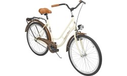 Dviratis AZIMUT Retro 26" 2023 kremowy