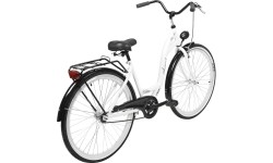 Dviratis AZIMUT City Lux 28" 2023 biało-czarny