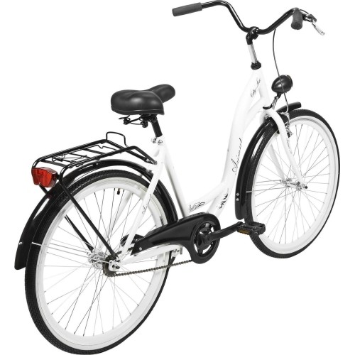 Dviratis AZIMUT City Lux 26" 2023 biało-czarny