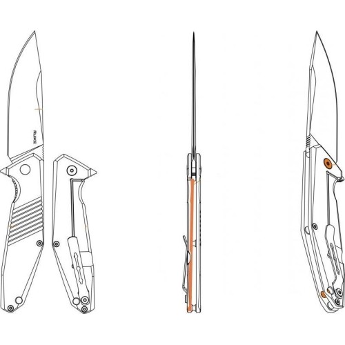 Nóż składany Ruike D191-B