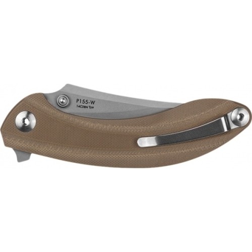 Nóż składany Ruike P155-W, beżowy