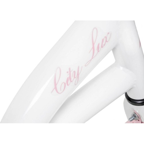 Rower AZIMUT City Lux 26" 2025 white-pink