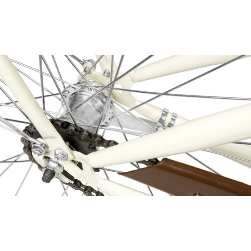 Rower AZIMUT City Lux 26" 2025 kremowo-brązowy